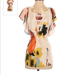 EDME & ESYLLTE | multi color silk shirt